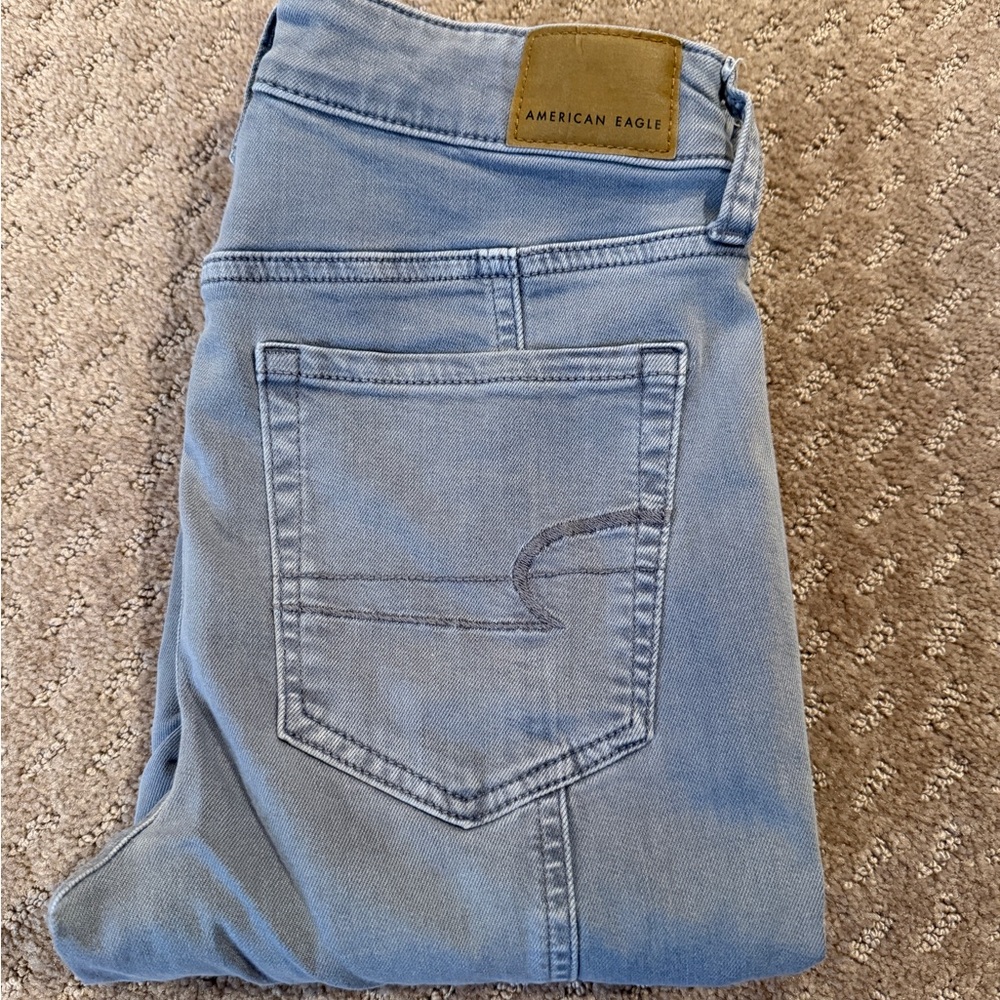 American Eagle Outfitters Men's Light Blue Jeans